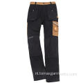 Stretch Klassiek zwart Skinny slim fit casual pants